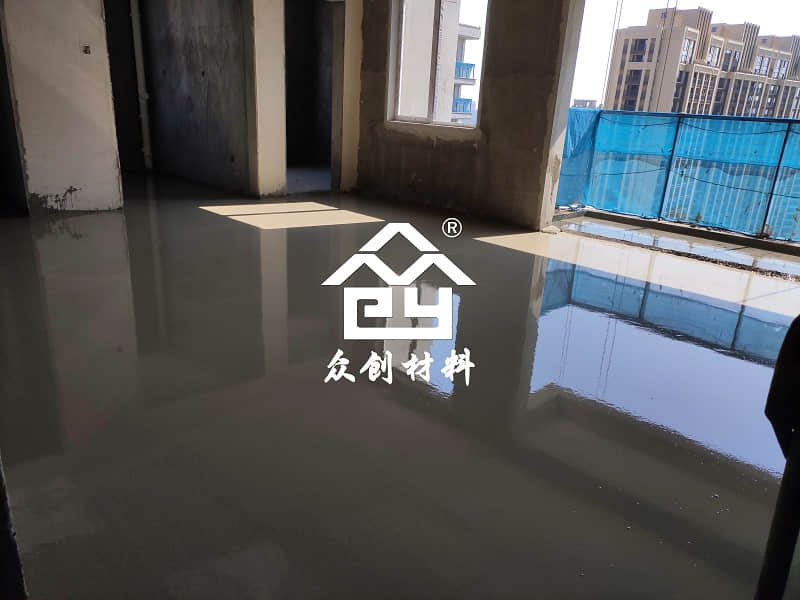 融創(chuàng)江濱之城澆筑厚層水泥基自流平砂漿 融創(chuàng)江濱之城澆筑厚層水泥基自流平砂漿
